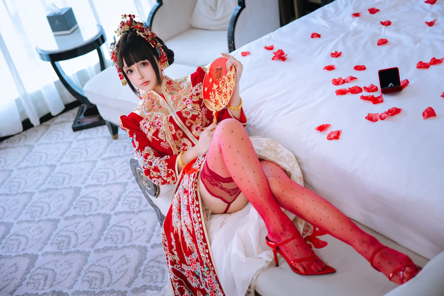 日奈娇 - 洞房花烛 [190P,5V-1.69GB]  tg@simisebaisi 【丝足阁】007.webp